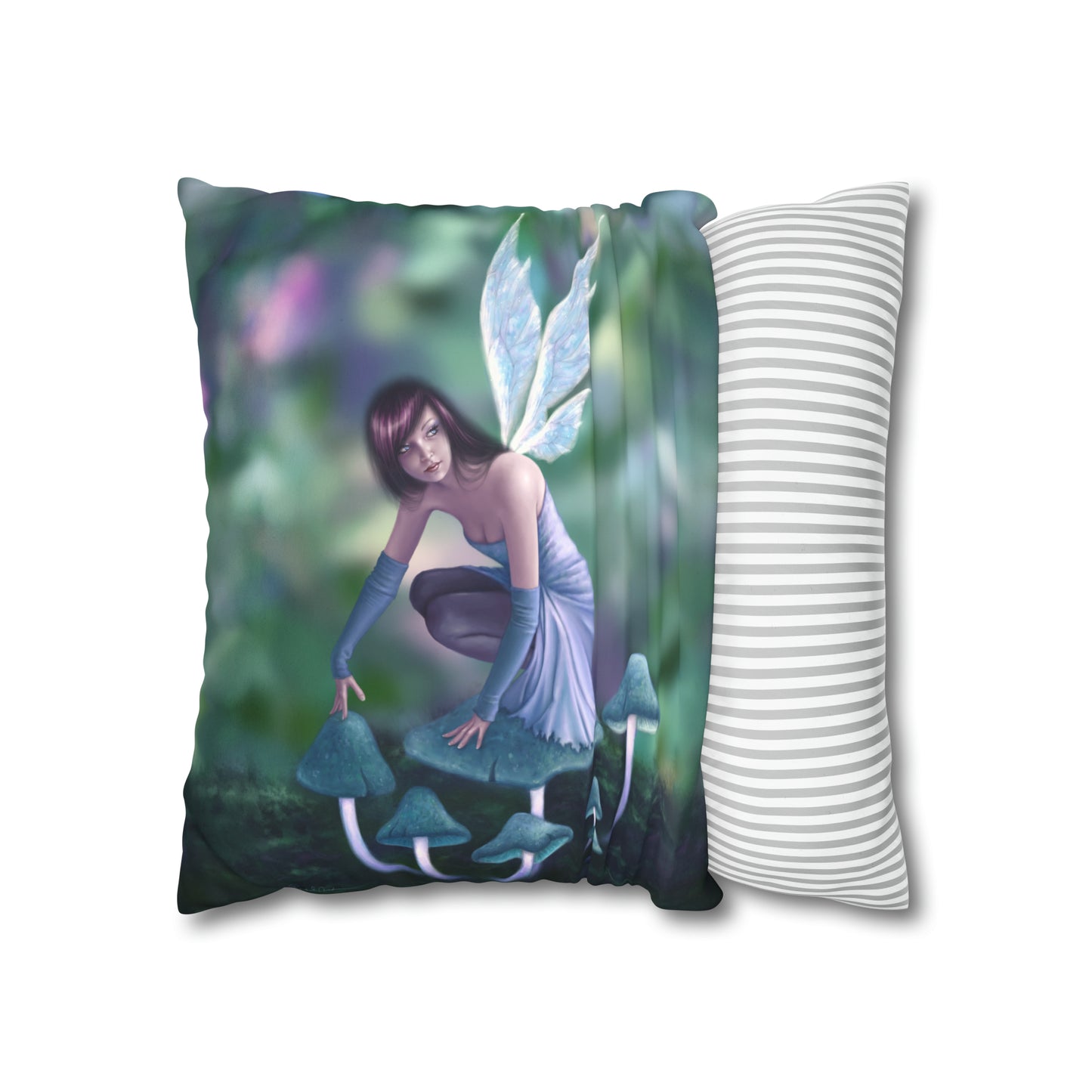 Throw Pillow Cover - Periwinkle