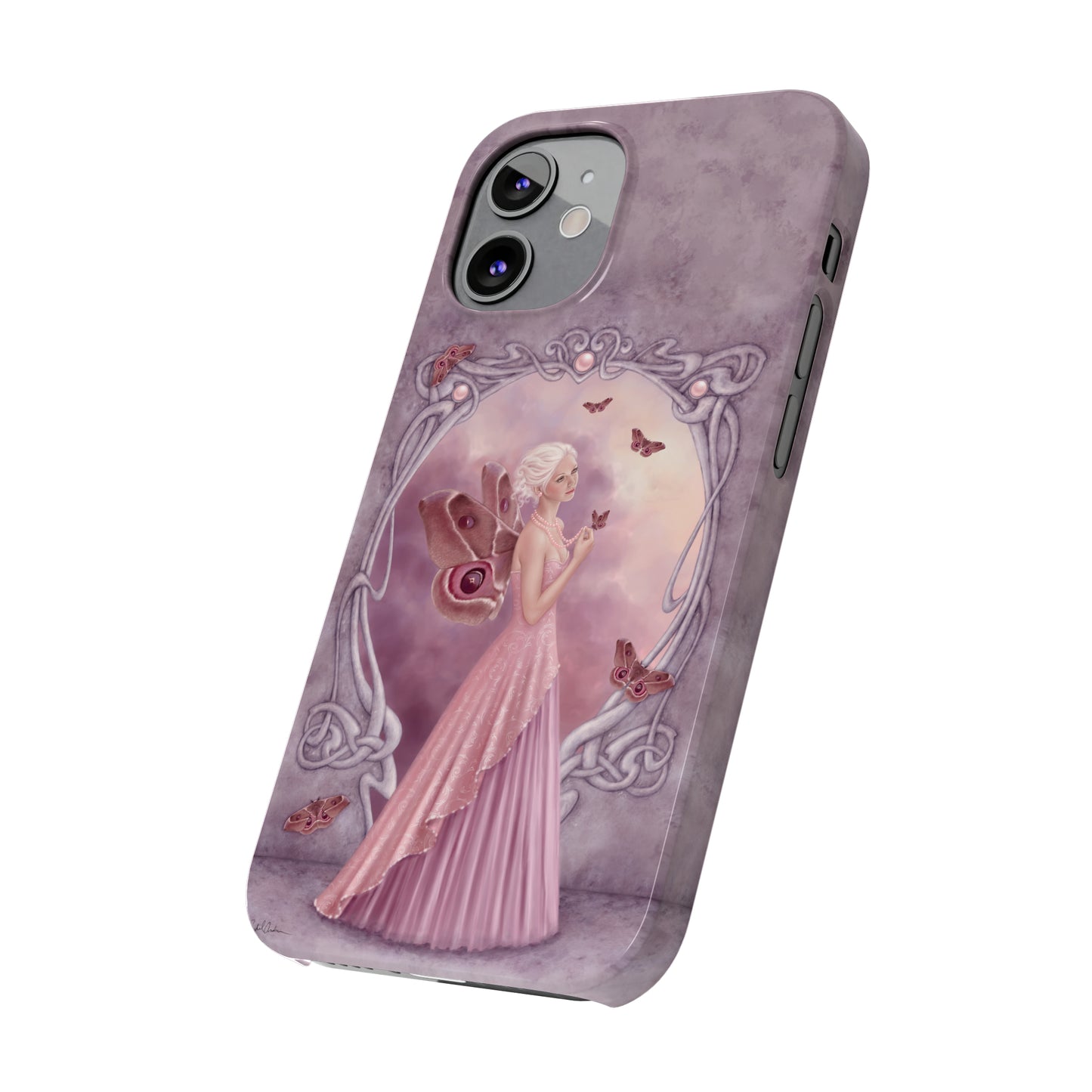 Phone Case - Pearl Birthstone Fairy