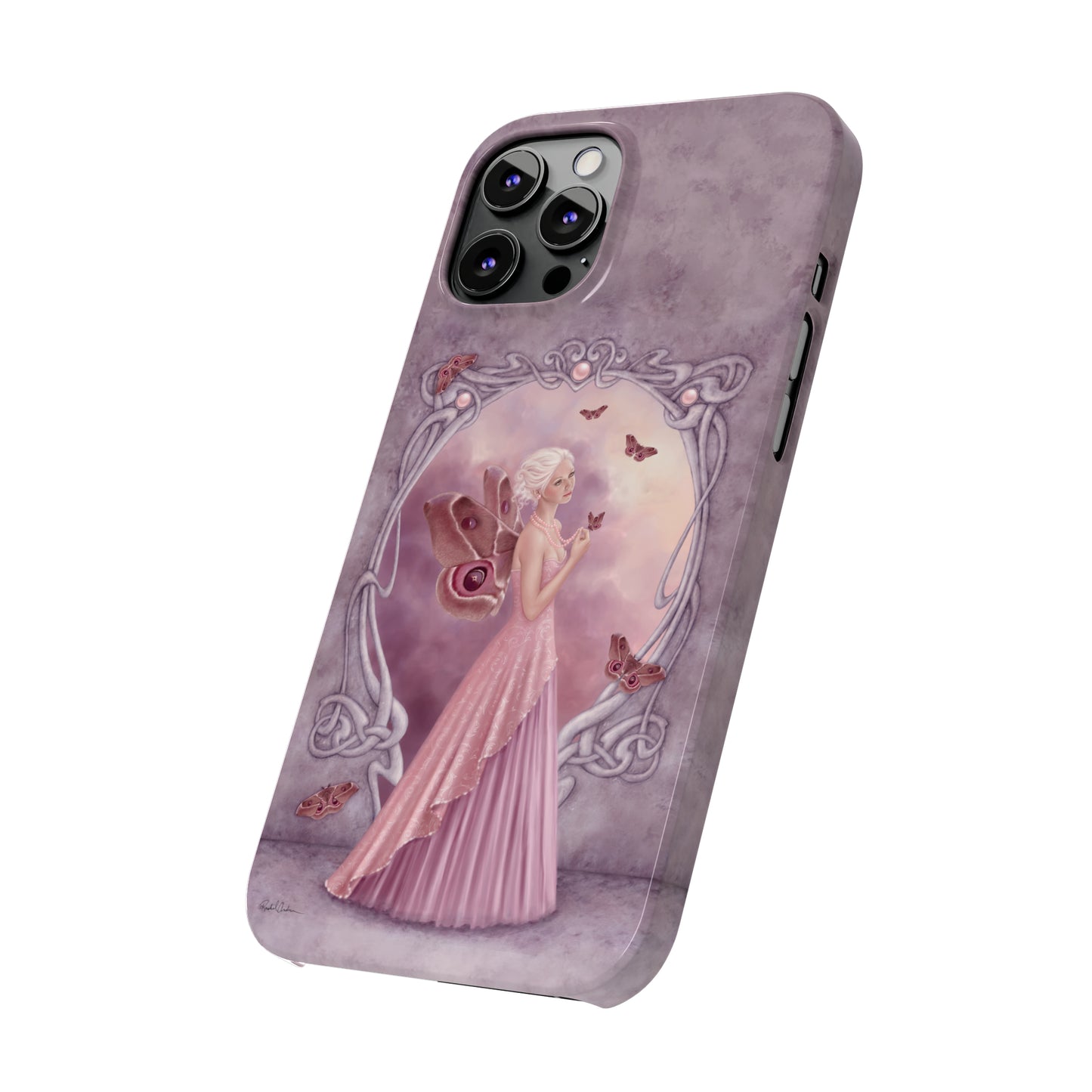 Phone Case - Pearl Birthstone Fairy