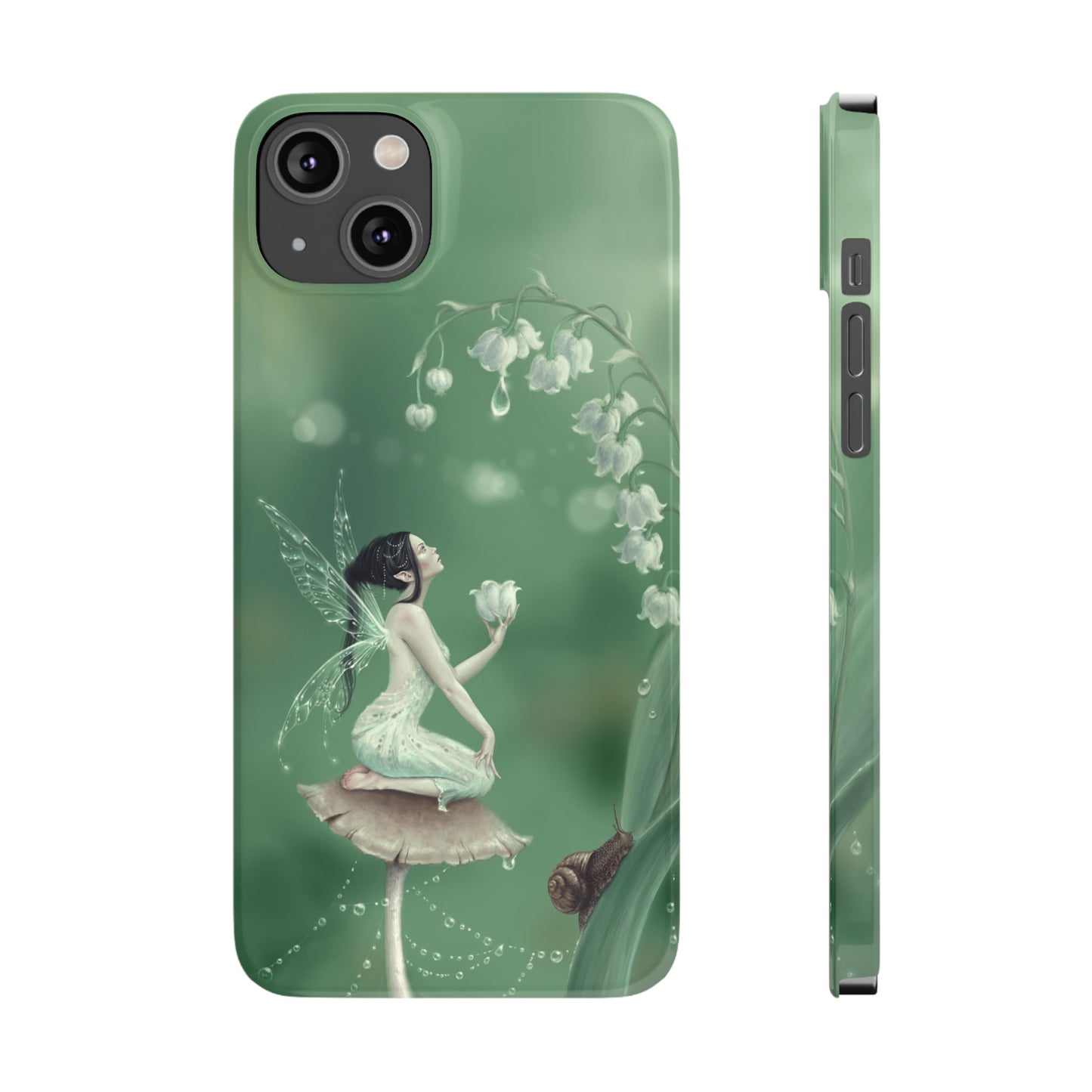 Slim Phone Case - Lily of the Valley