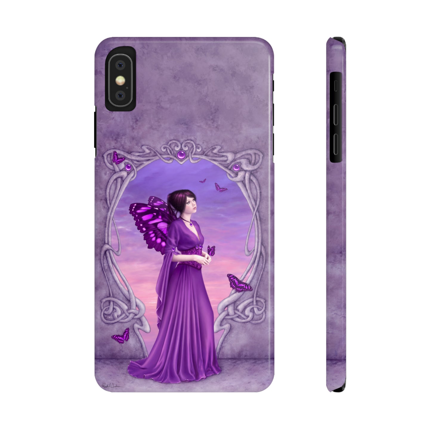 Phone Case - Amethyst Birthstone Fairy