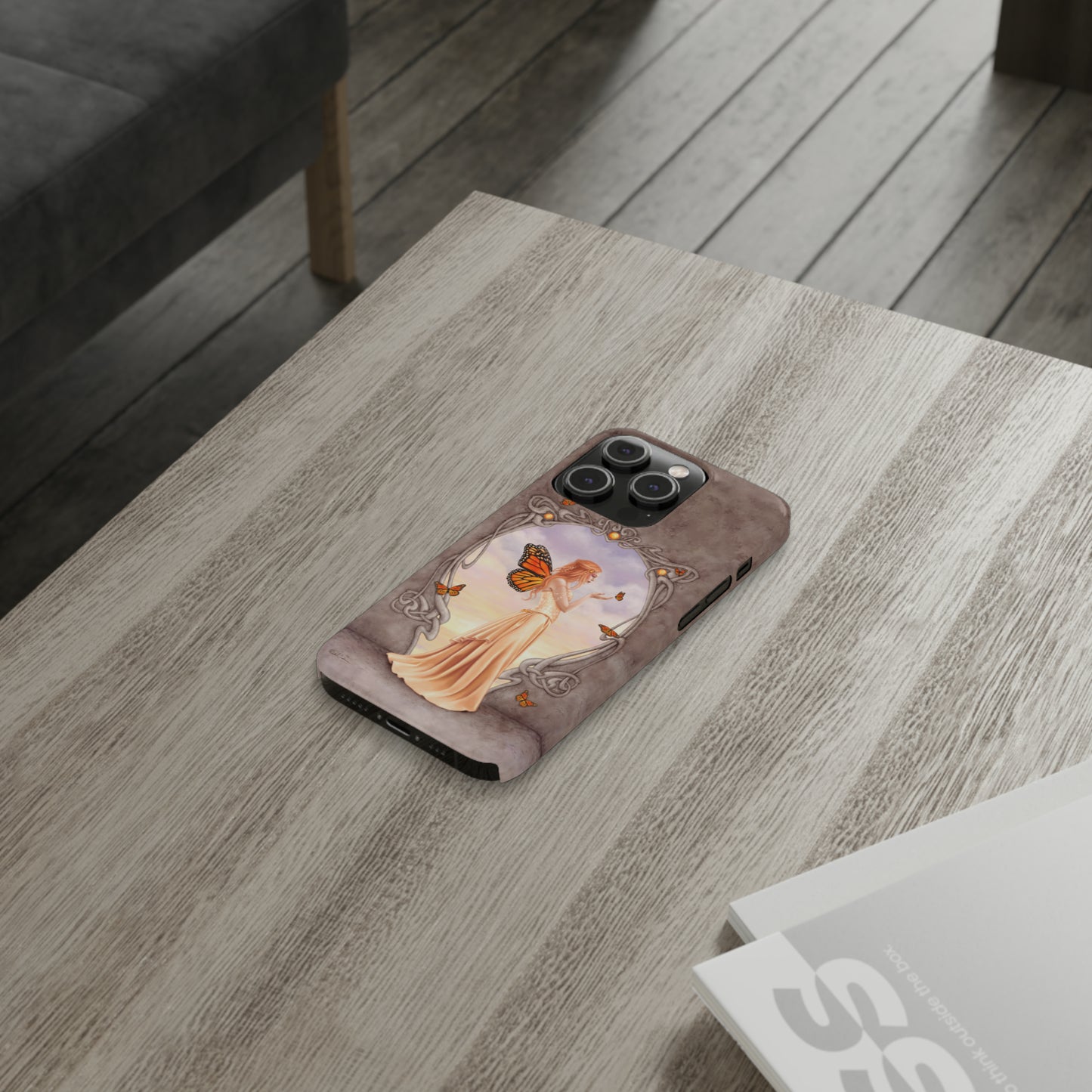 Phone Case - Citrine Birthstone Fairy
