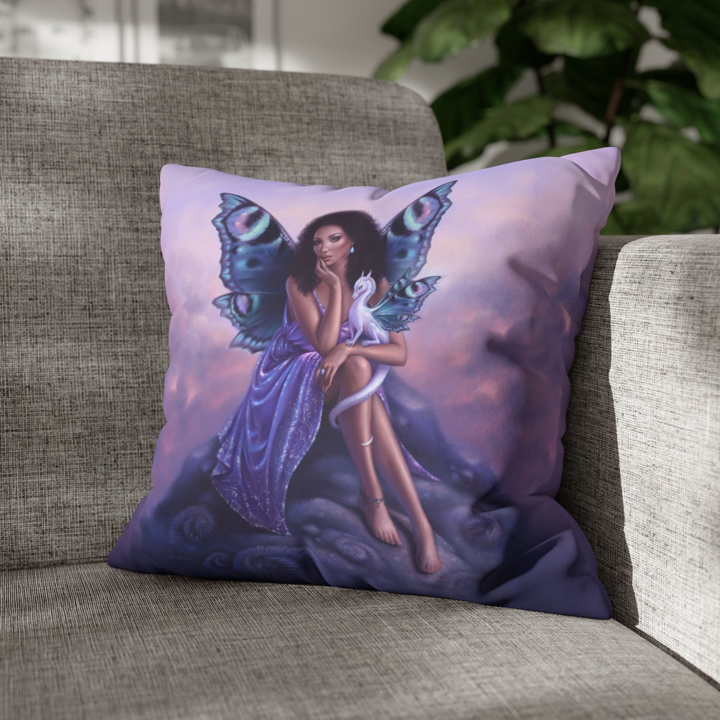 Throw Pillow Cover - Evanescent