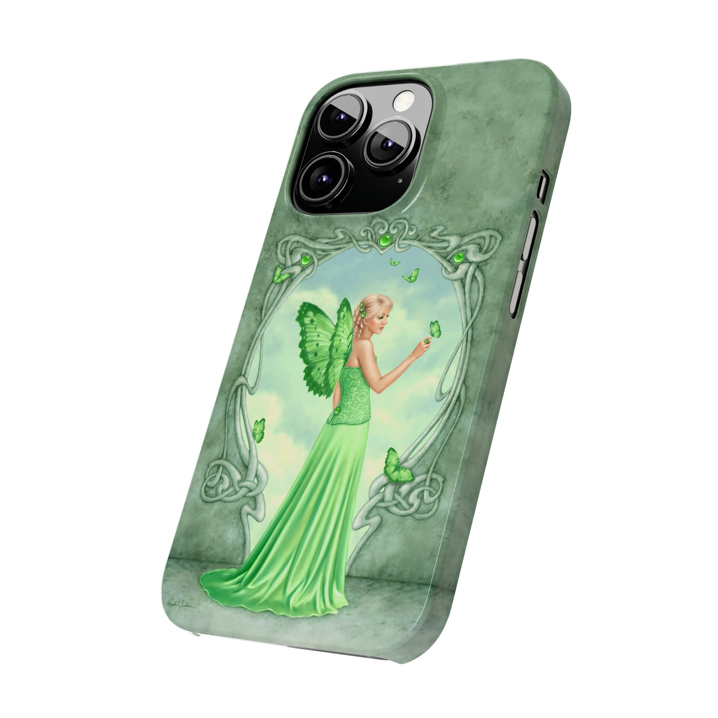 Phone Case - Peridot Birthstone Fairy