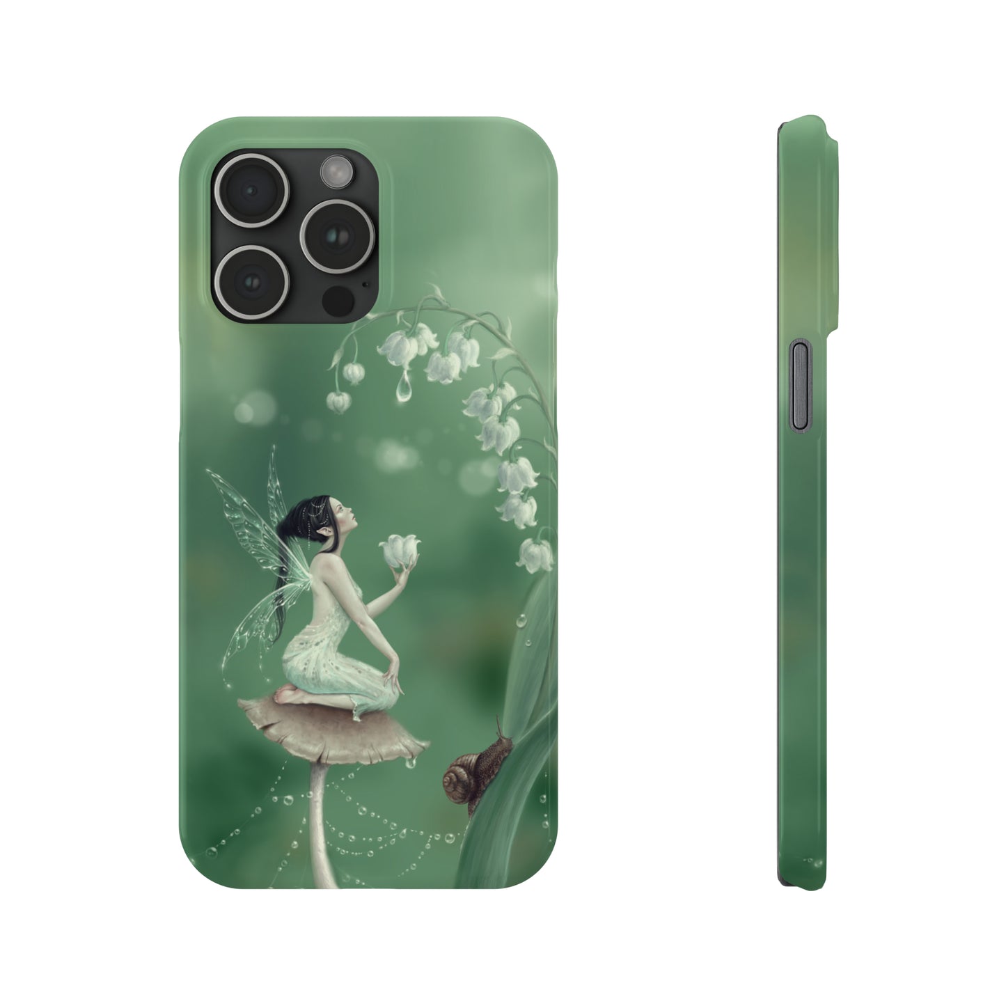 Slim Phone Case - Lily of the Valley