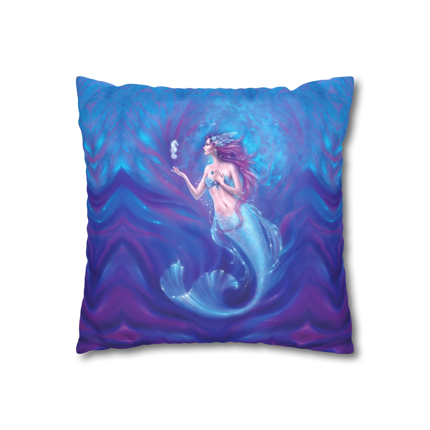 Throw Pillow Cover - Coral