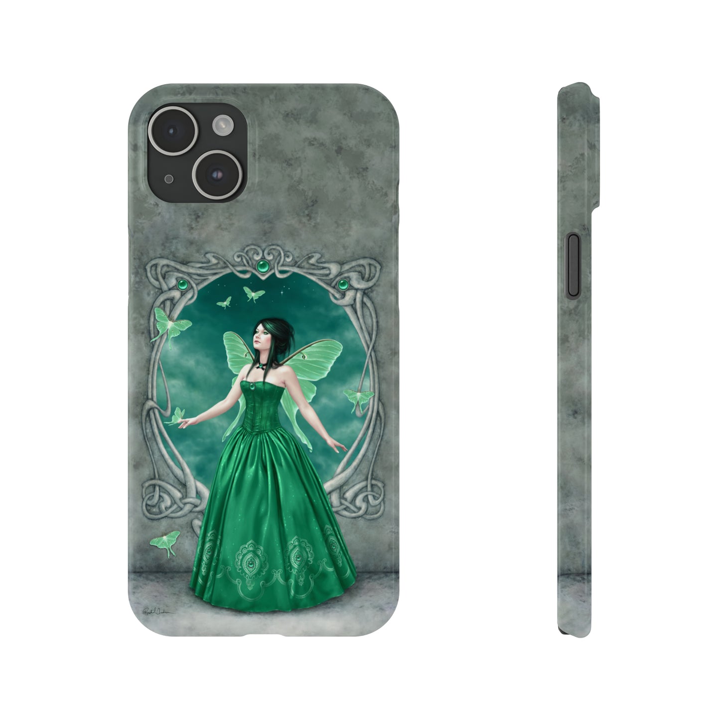 Phone Case - Emerald Birthstone Fairy