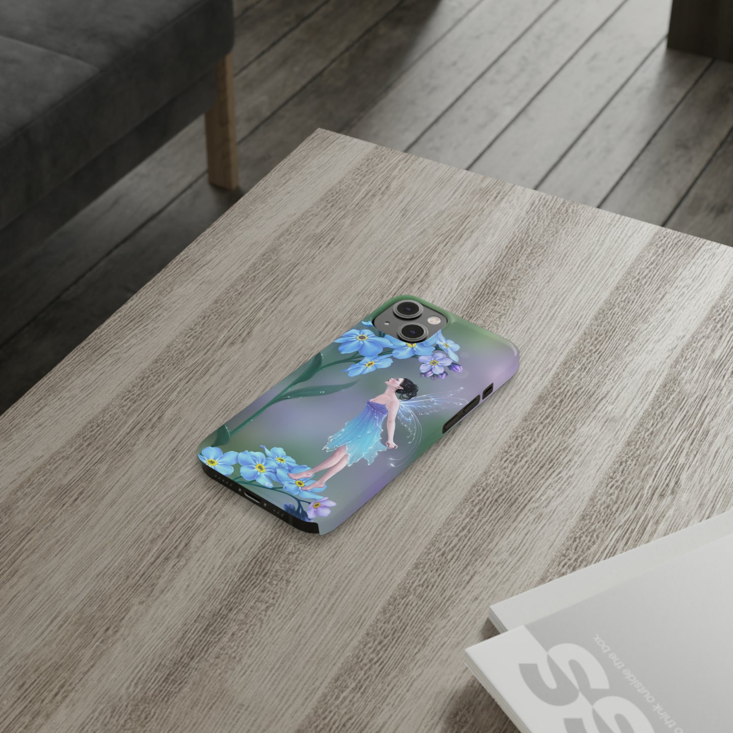 Slim Phone Case - Forget-Me-Not