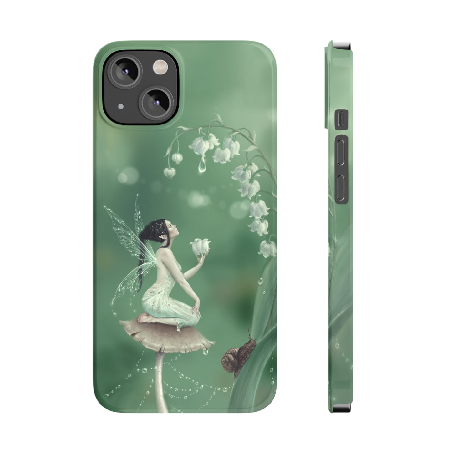 Slim Phone Case - Lily of the Valley
