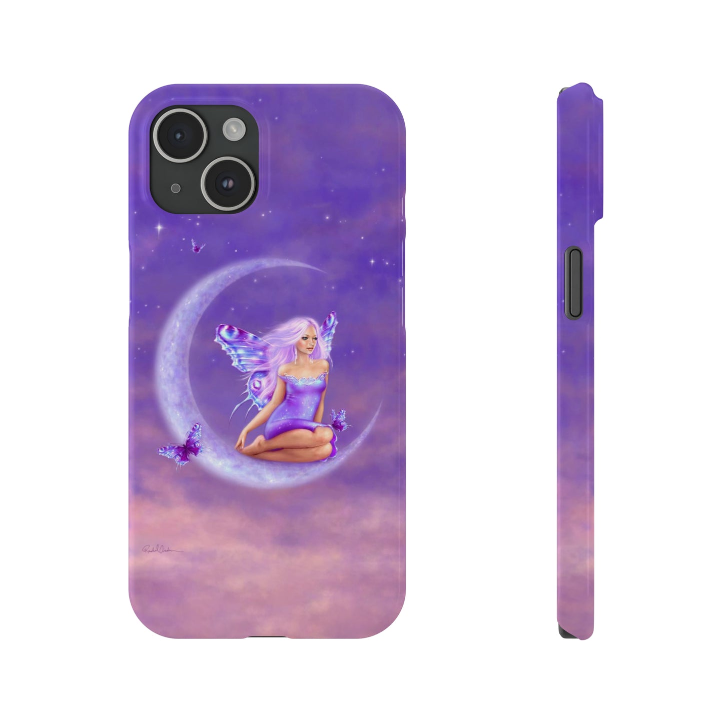 Slim Phone Case - Lavender Moon