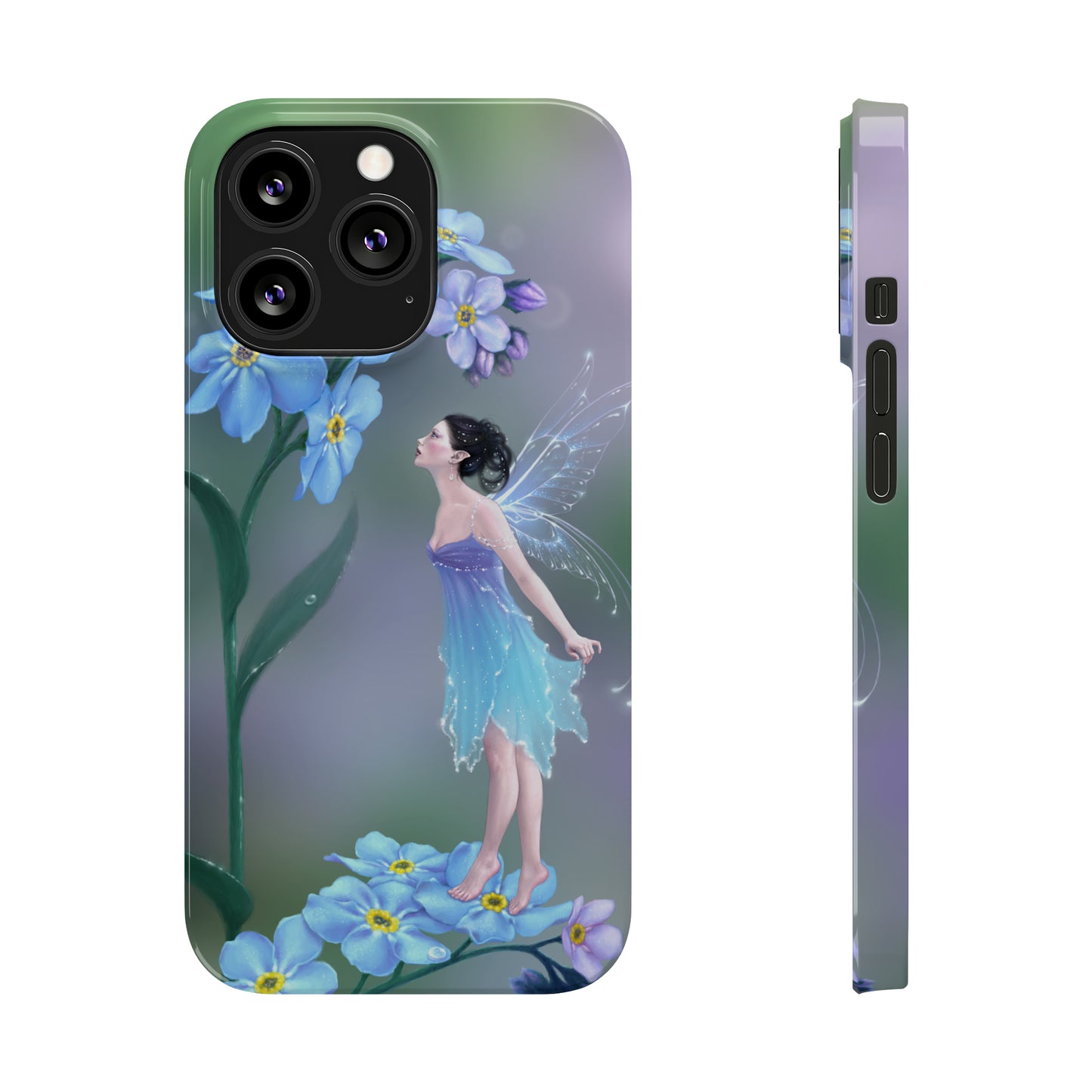 Slim Phone Case - Forget-Me-Not