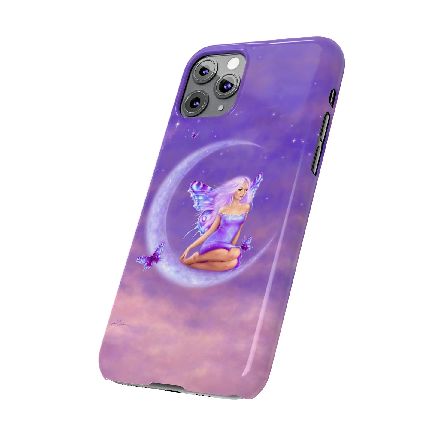 Slim Phone Case - Lavender Moon