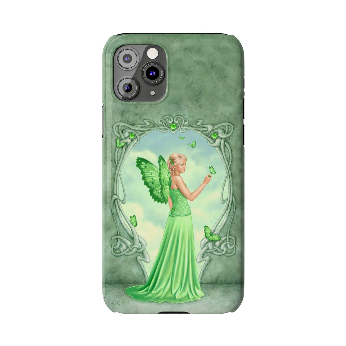 Phone Case - Peridot Birthstone Fairy