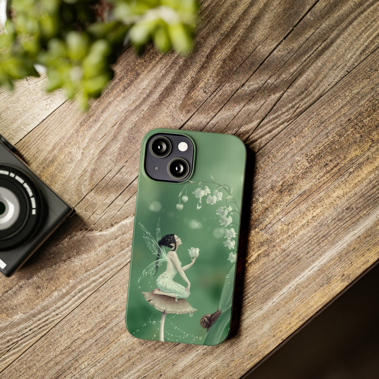 Slim Phone Case - Lily of the Valley