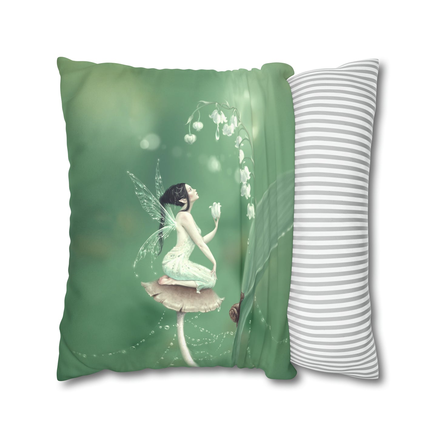 Throw Pillow Cover - Lily of the Valley