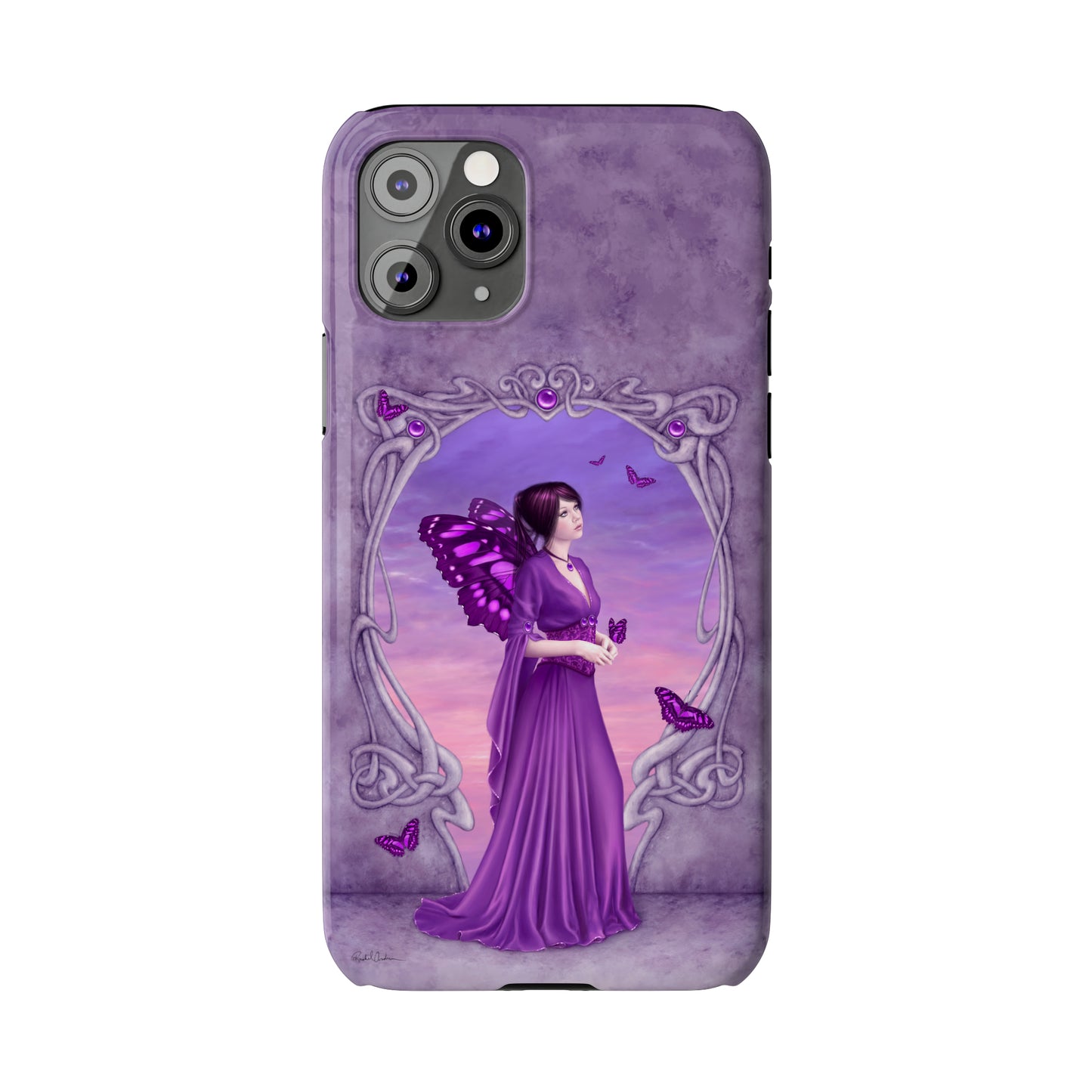 Phone Case - Amethyst Birthstone Fairy
