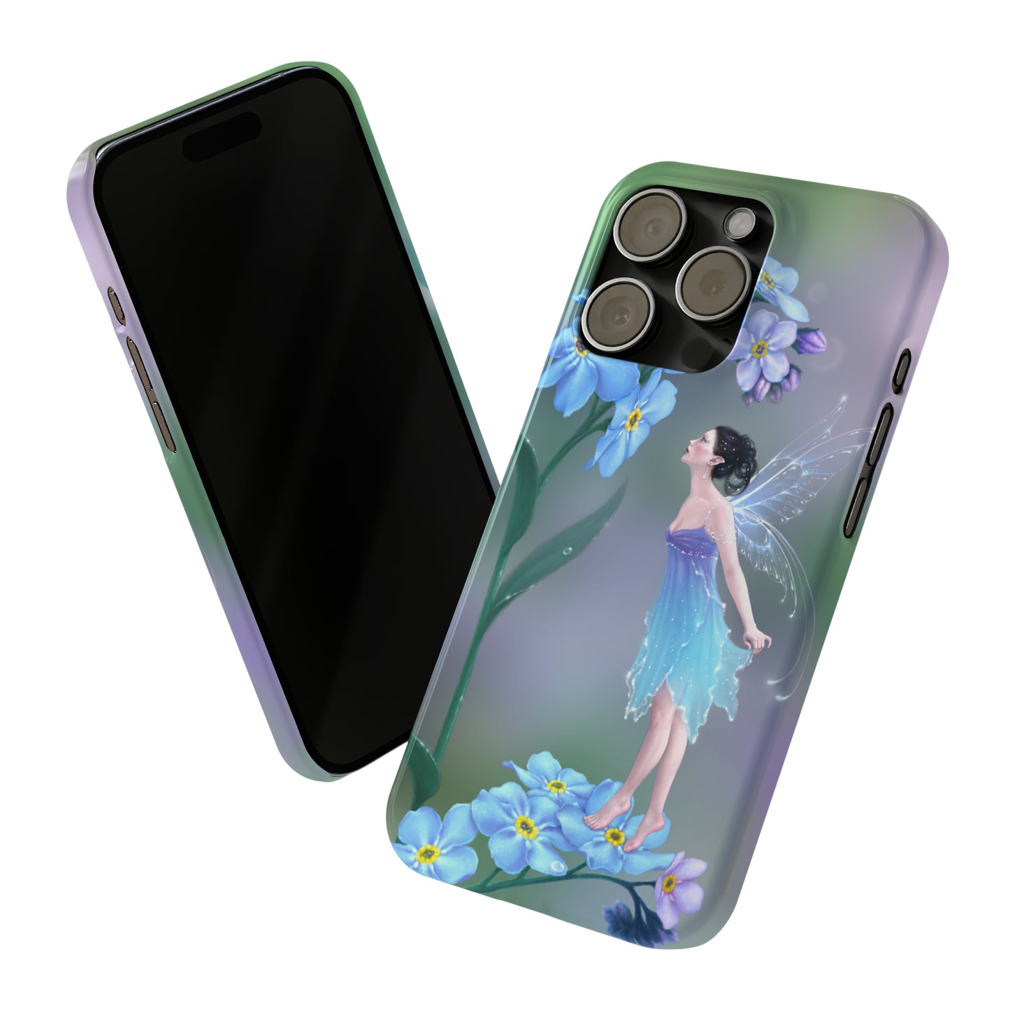 Slim Phone Case - Forget-Me-Not