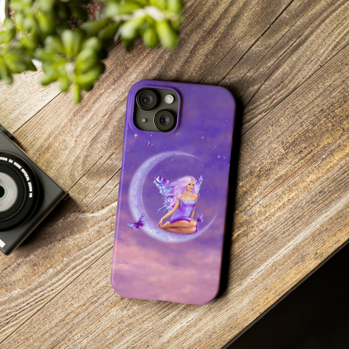 Slim Phone Case - Lavender Moon