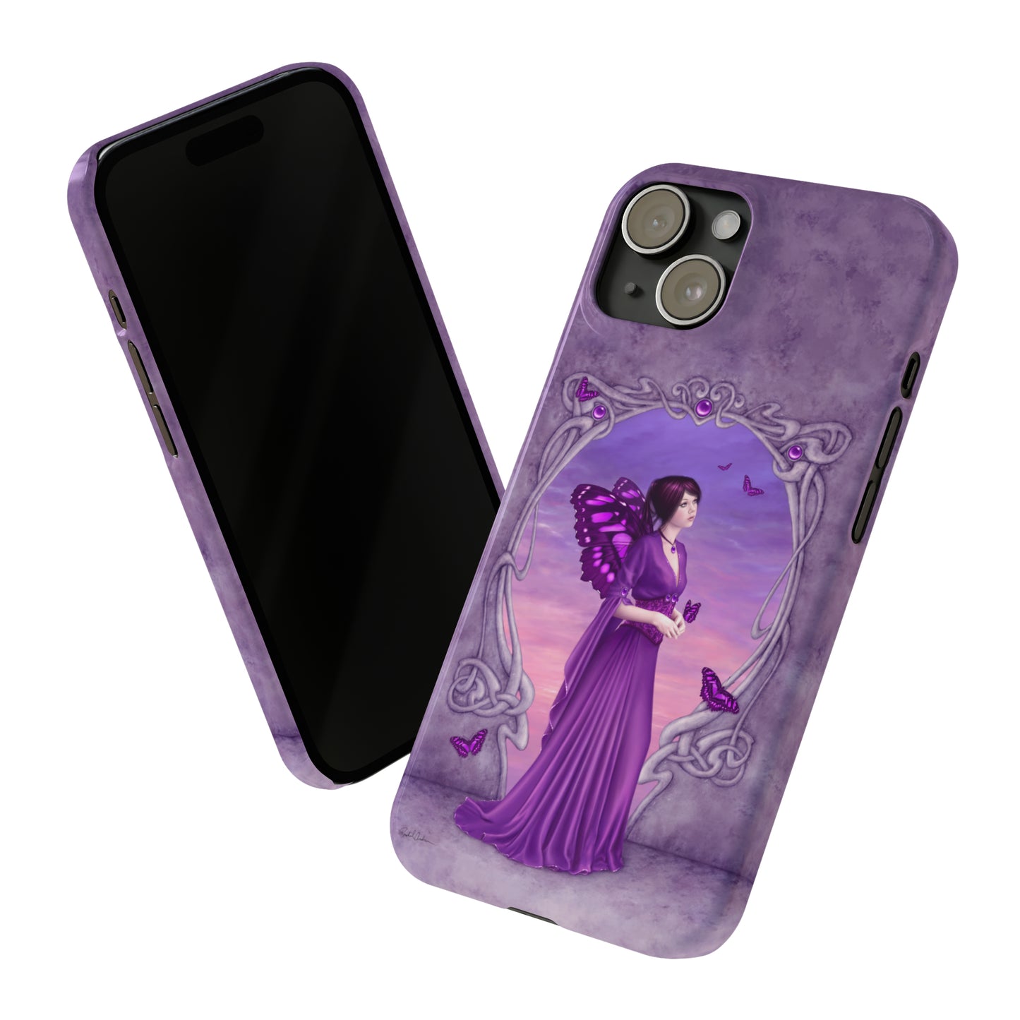 Phone Case - Amethyst Birthstone Fairy