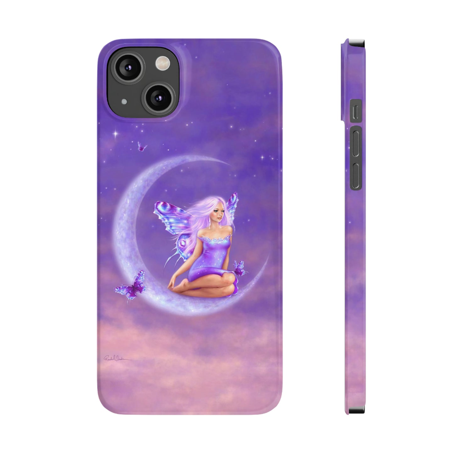 Slim Phone Case - Lavender Moon