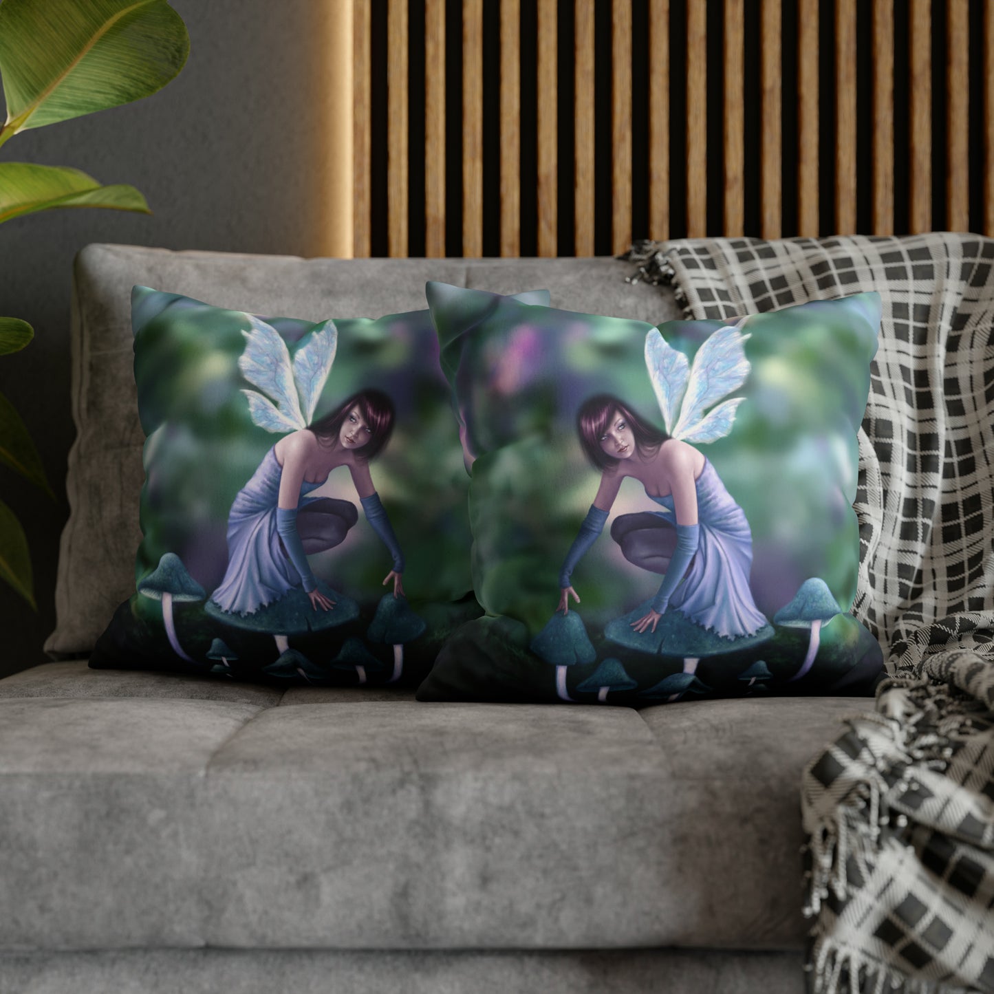 Throw Pillow Cover - Periwinkle