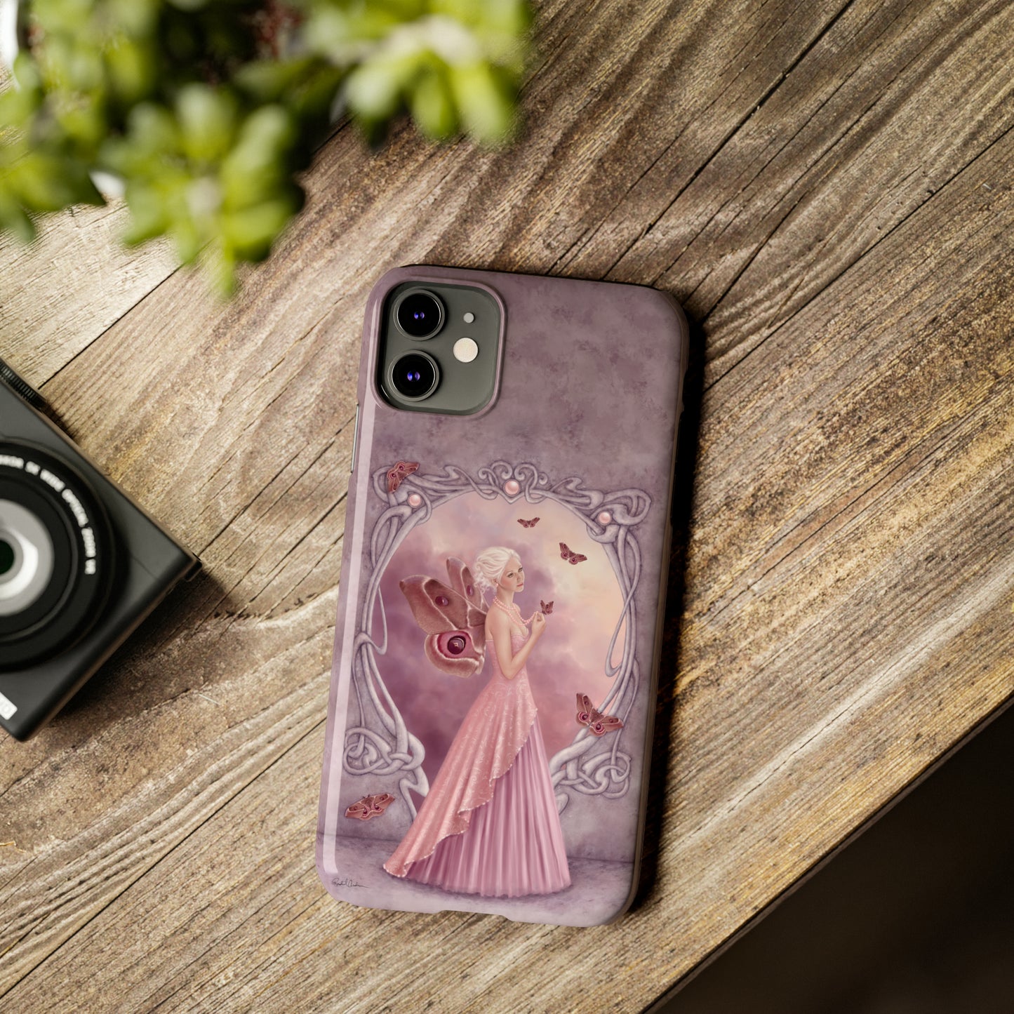 Phone Case - Pearl Birthstone Fairy