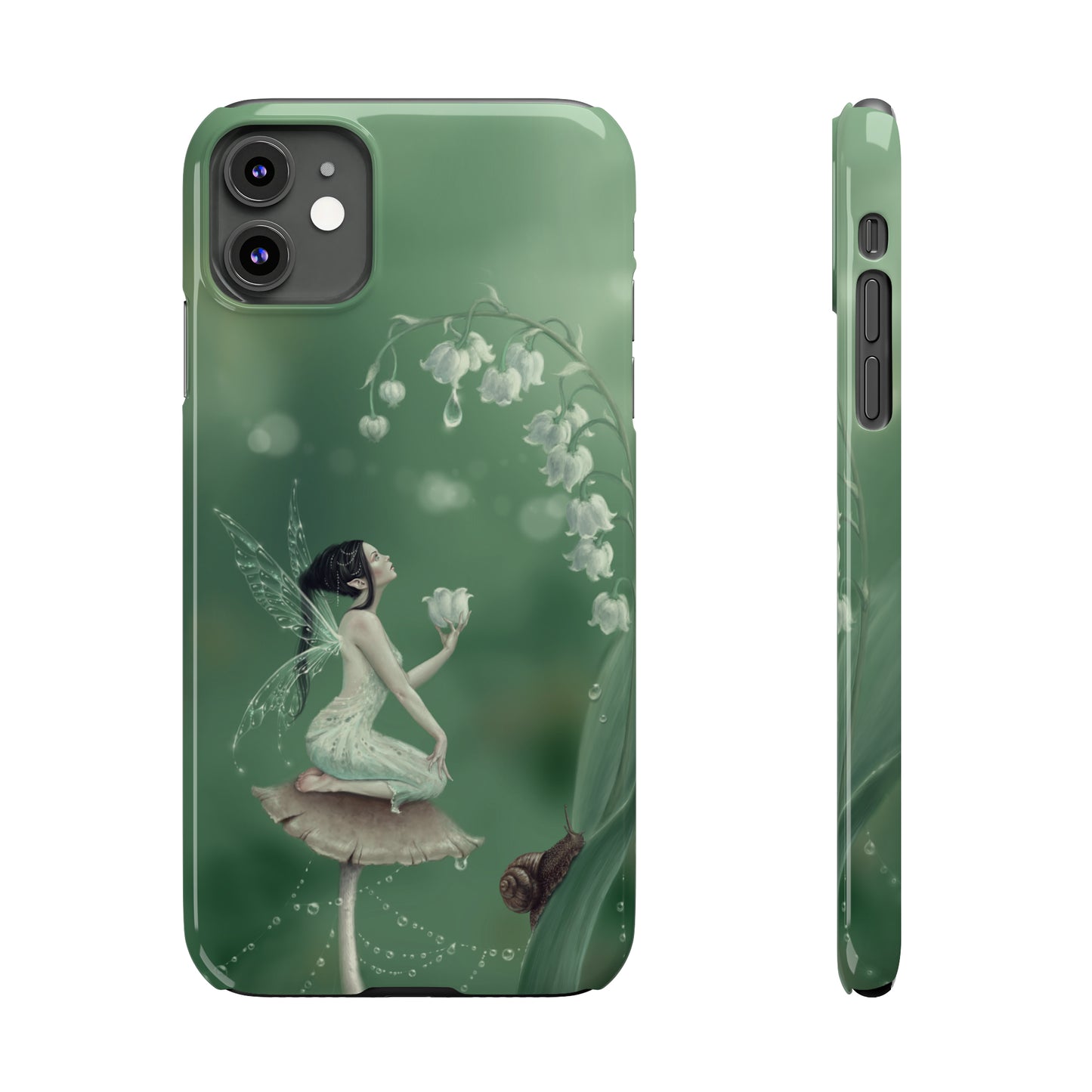 Slim Phone Case - Lily of the Valley