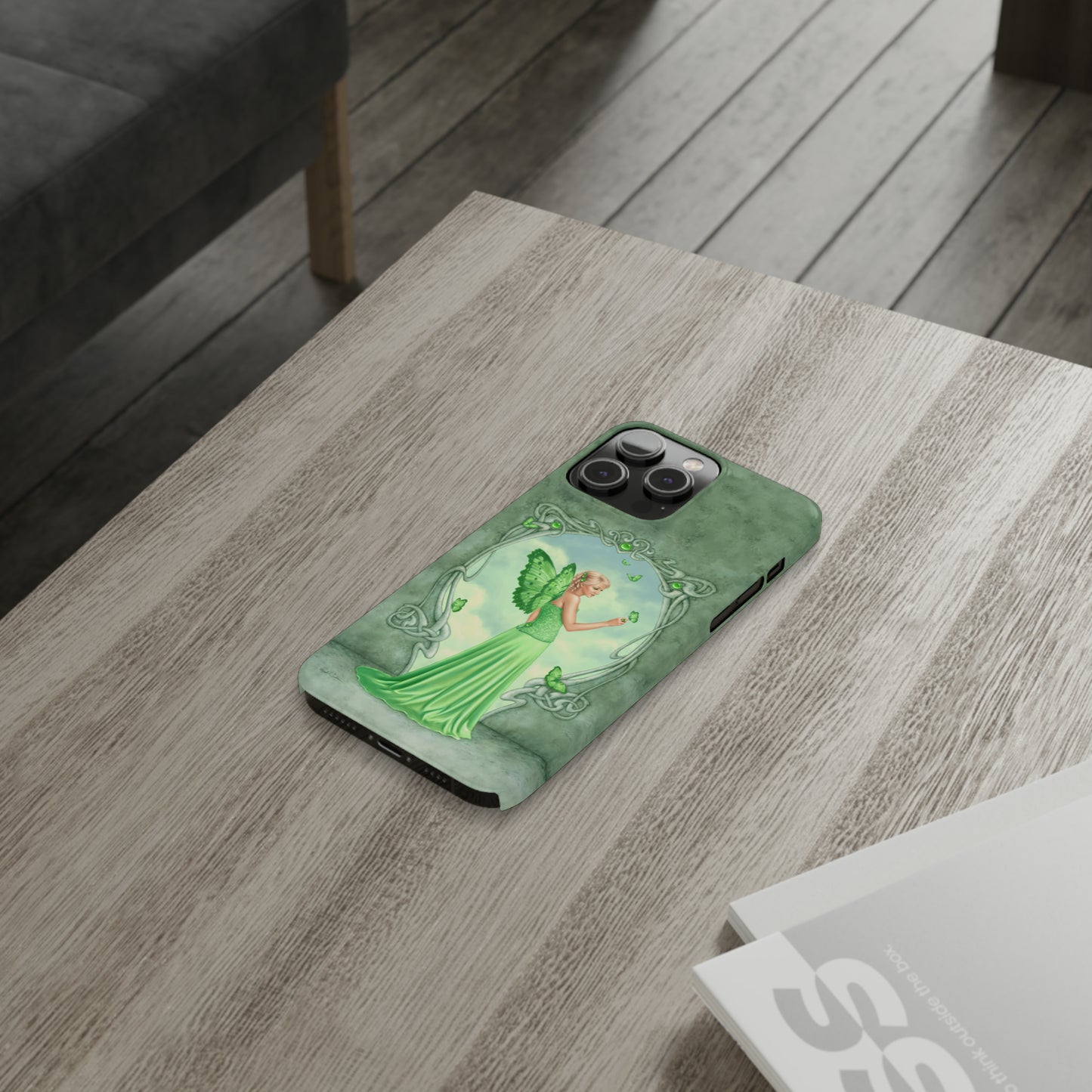 Phone Case - Peridot Birthstone Fairy