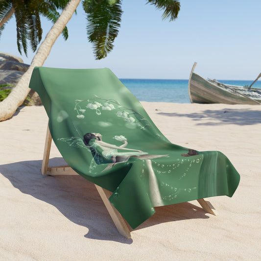 Beach Towel - Lily of the Valley