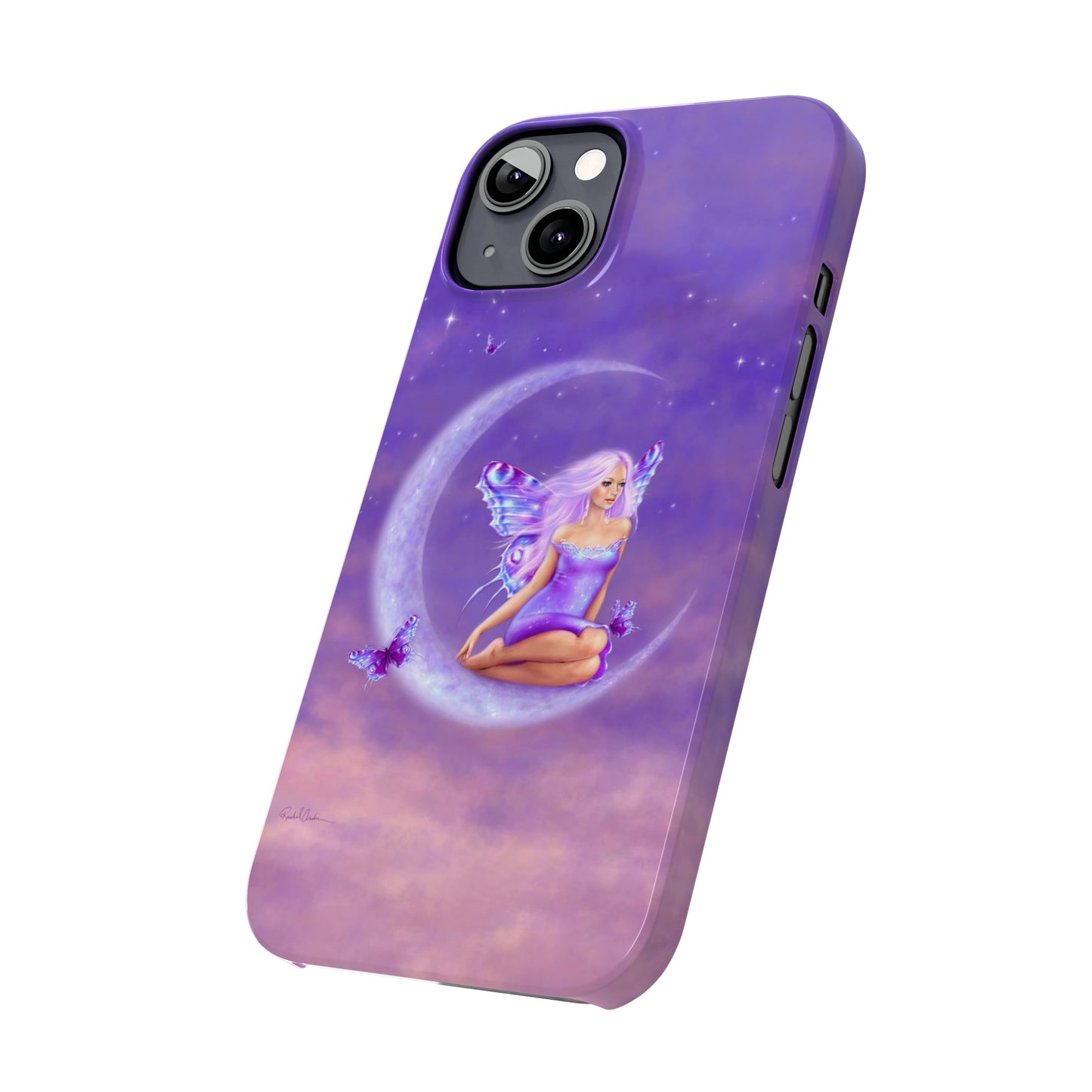 Slim Phone Case - Lavender Moon