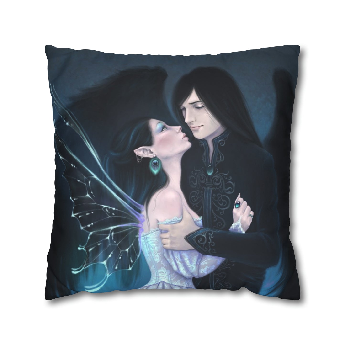 Throw Pillow Cover - Sapphire