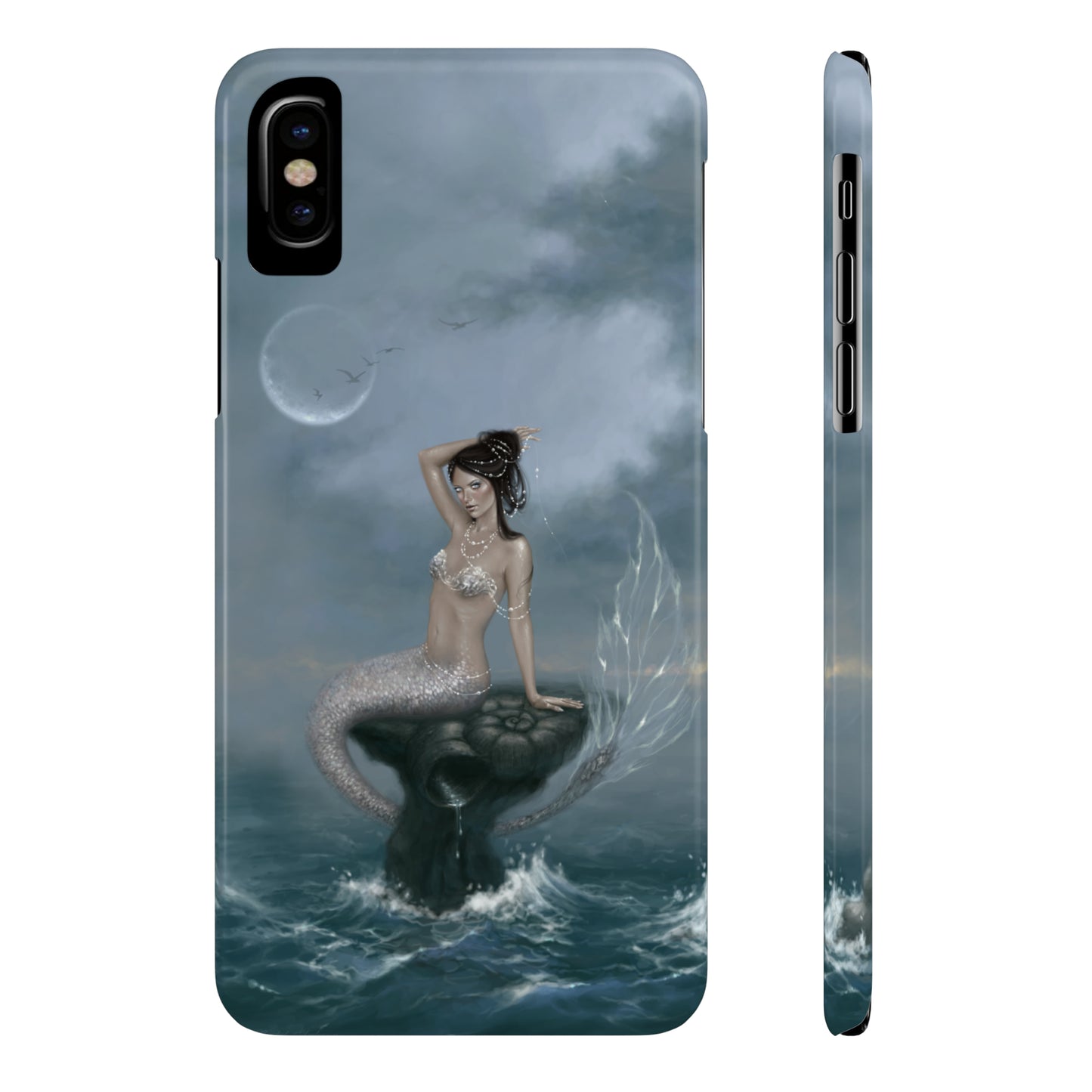 Slim Phone Case - Moon Tide