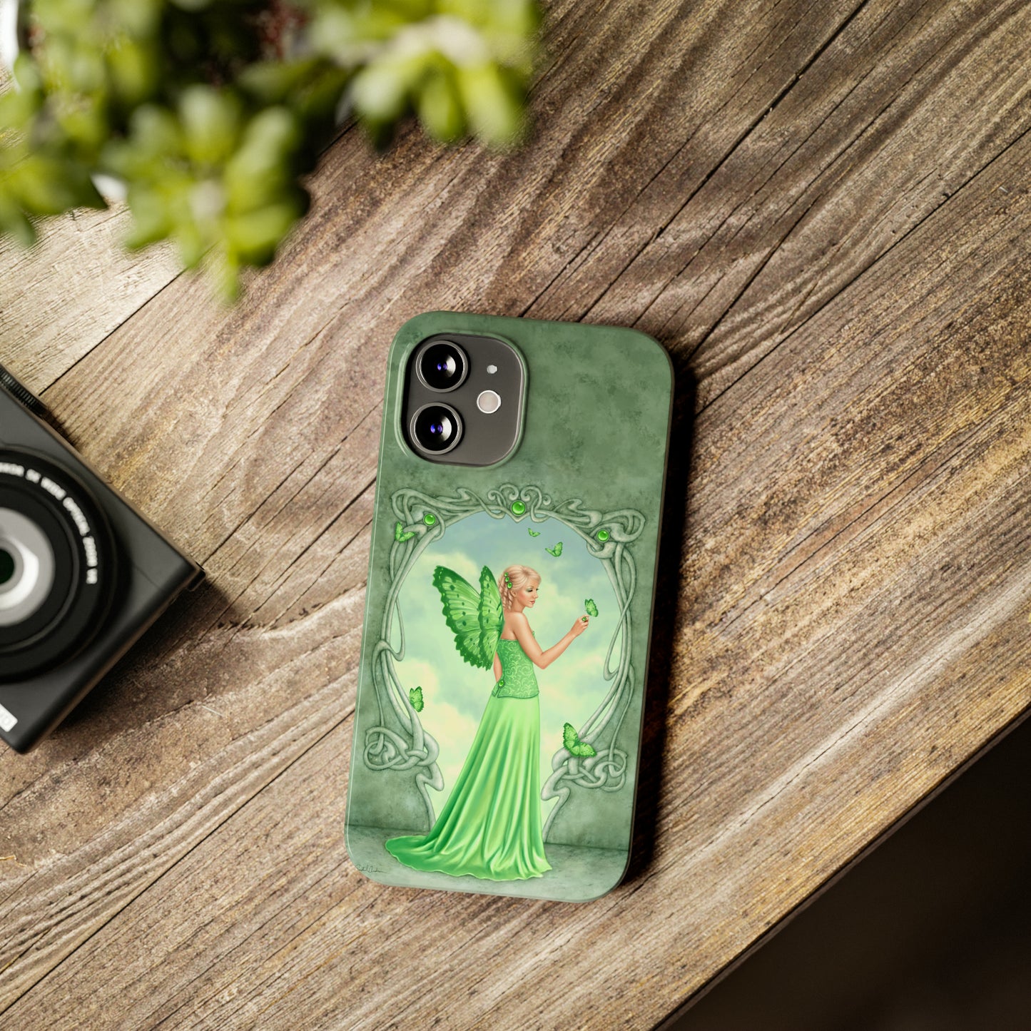 Phone Case - Peridot Birthstone Fairy