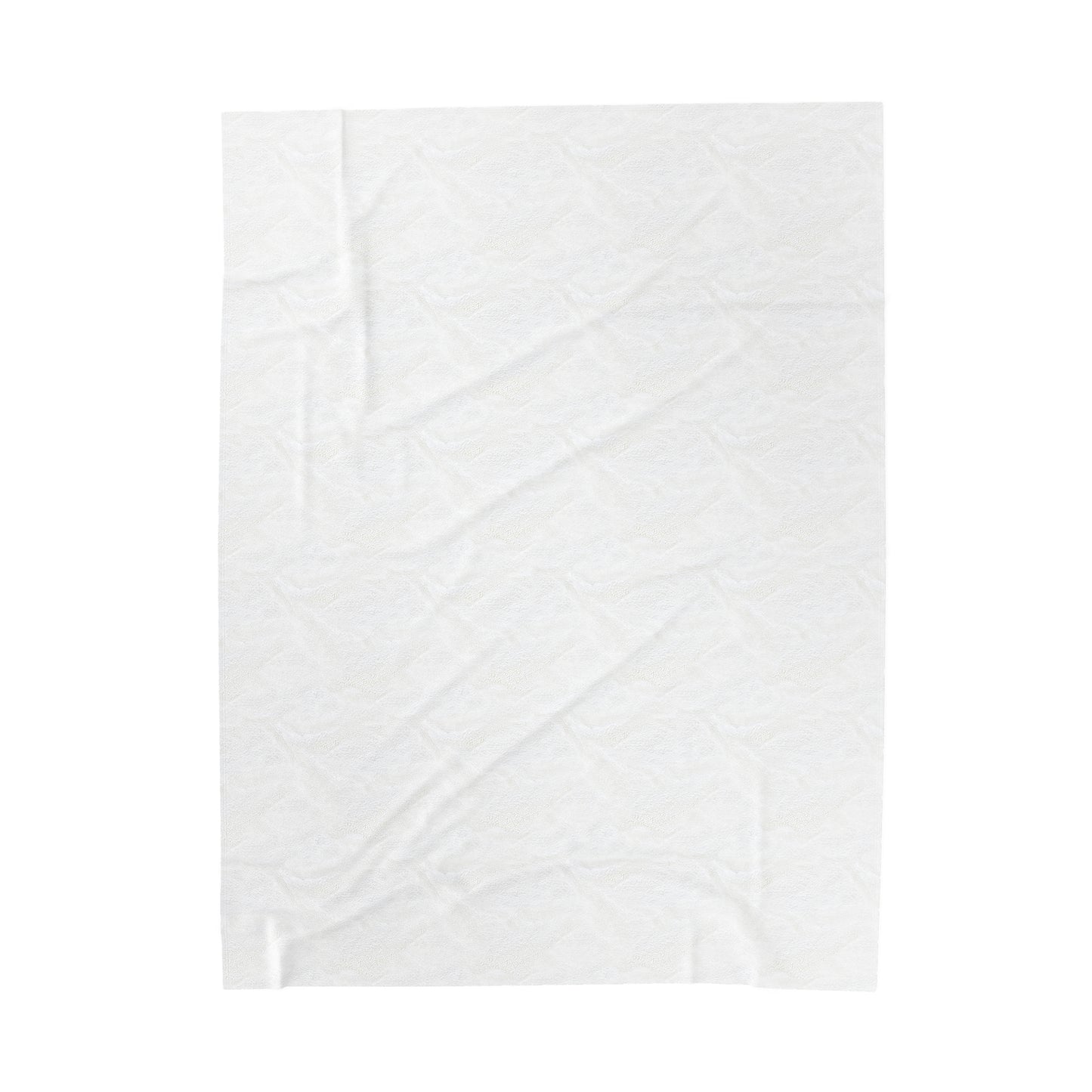 Velveteen Plush Blanket - Birthstones - Pearl