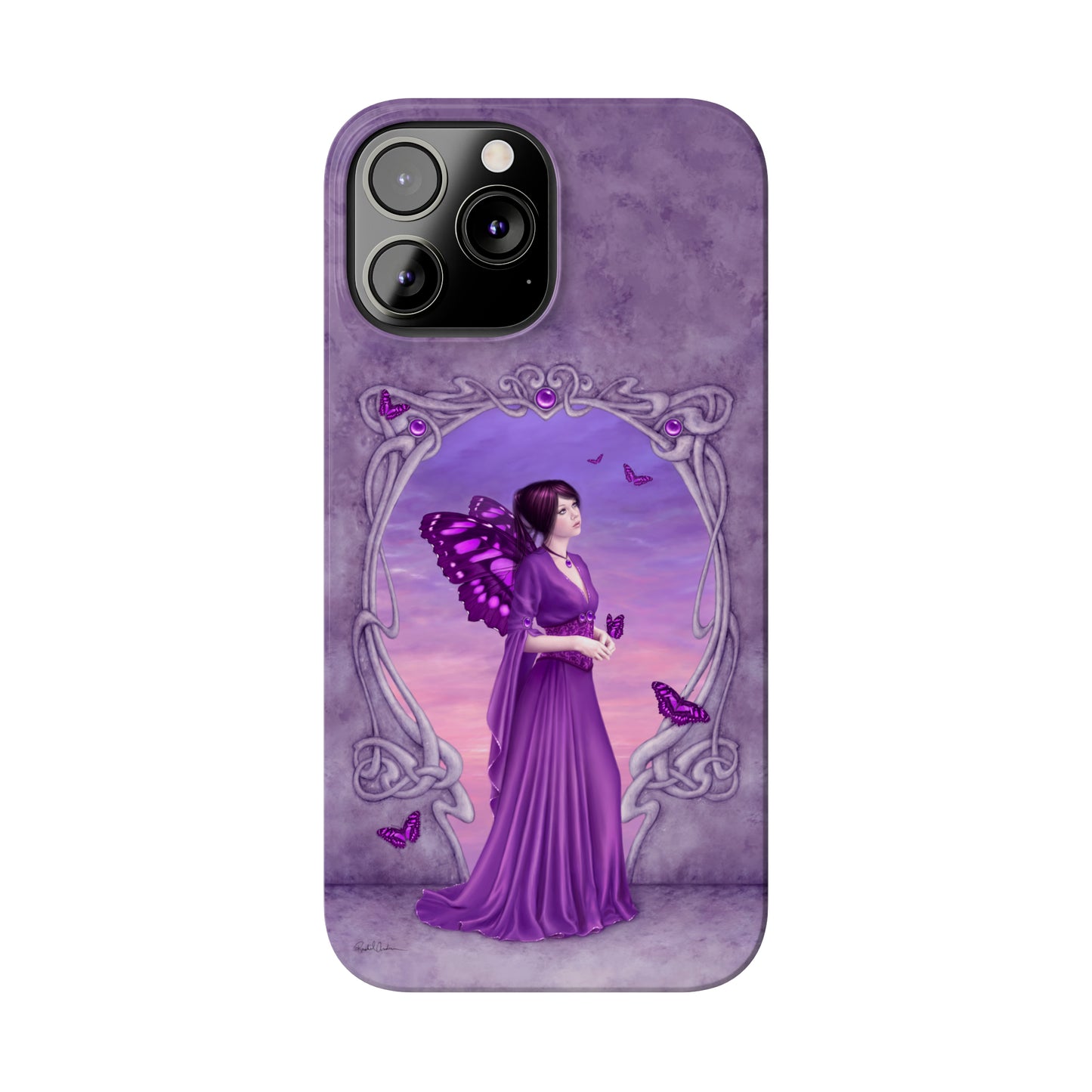 Phone Case - Amethyst Birthstone Fairy