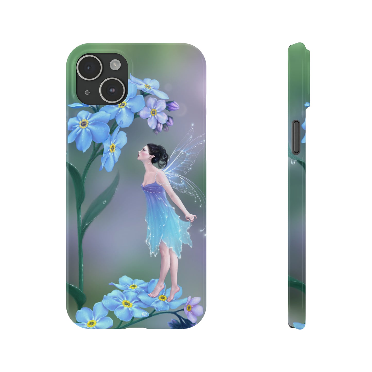 Slim Phone Case - Forget-Me-Not