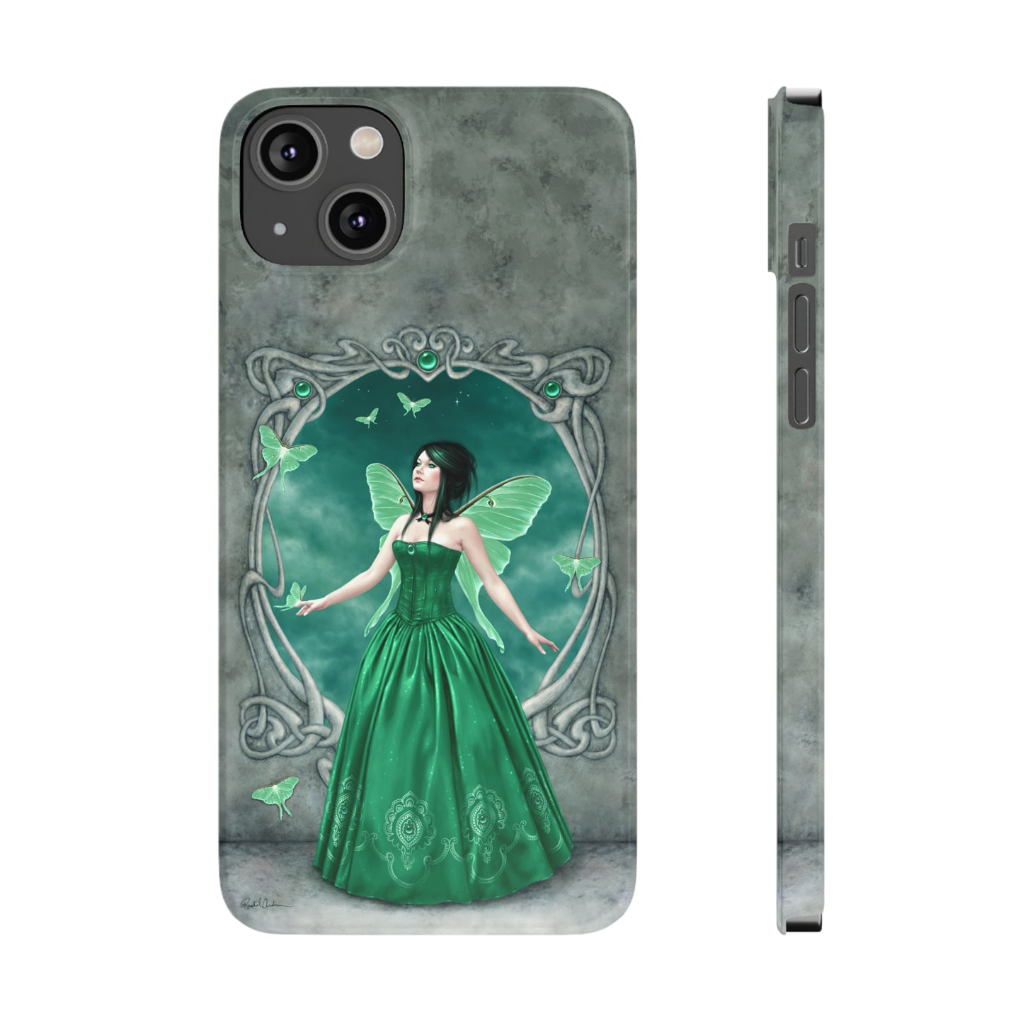 Phone Case - Emerald Birthstone Fairy