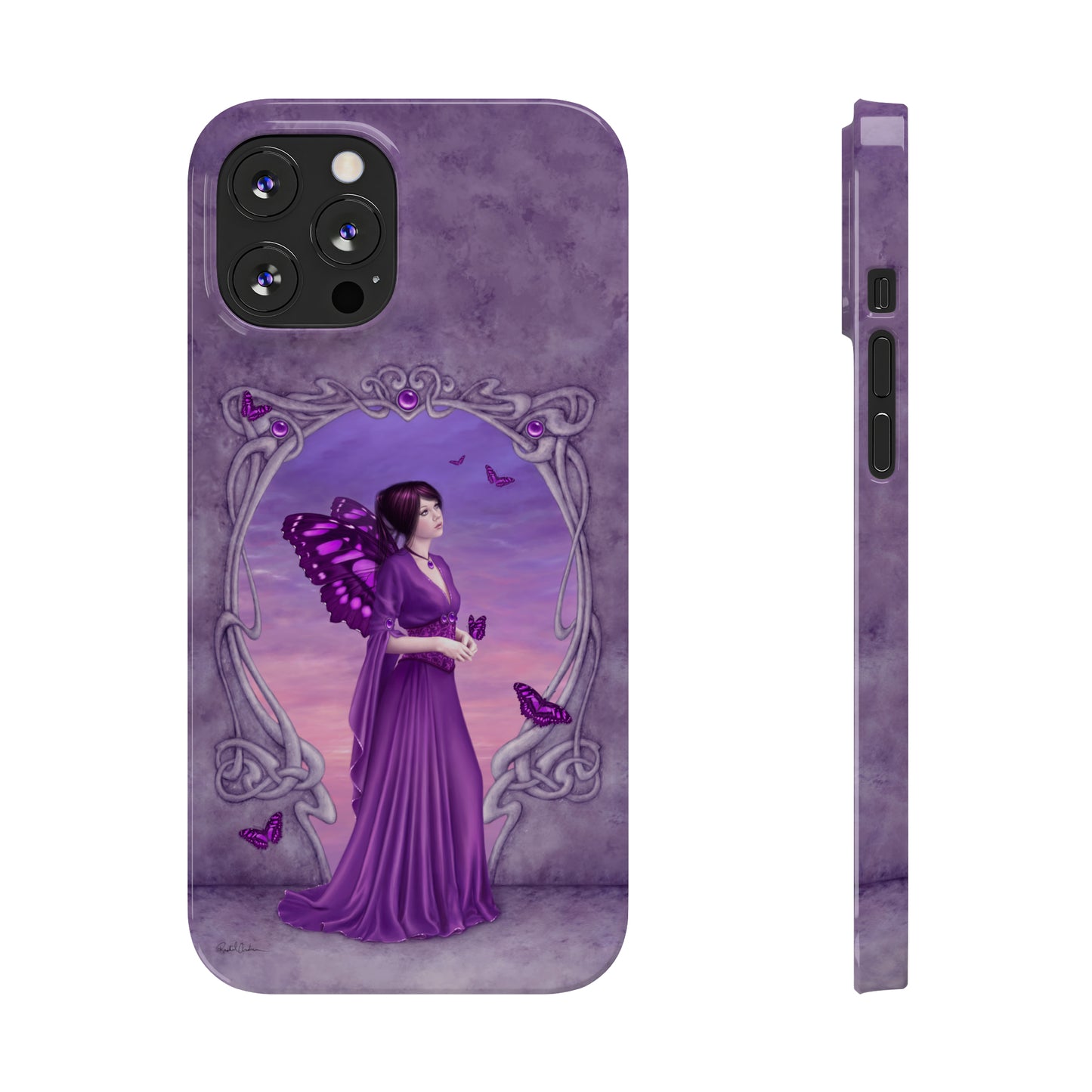 Phone Case - Amethyst Birthstone Fairy