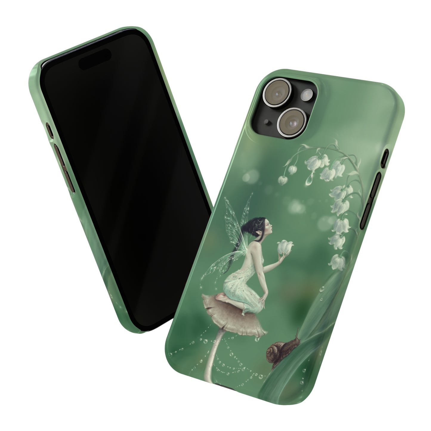 Slim Phone Case - Lily of the Valley