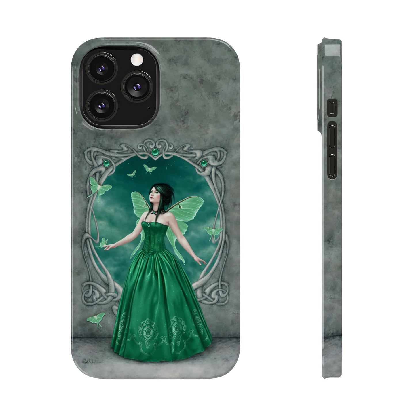 Phone Case - Emerald Birthstone Fairy