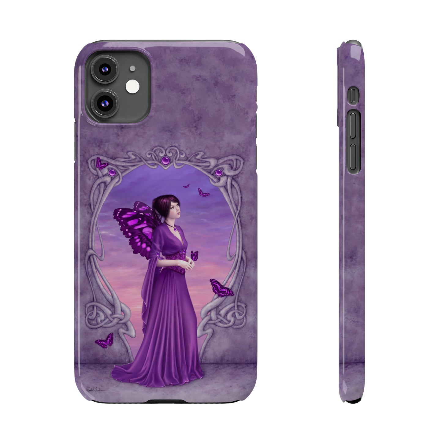 Phone Case - Amethyst Birthstone Fairy