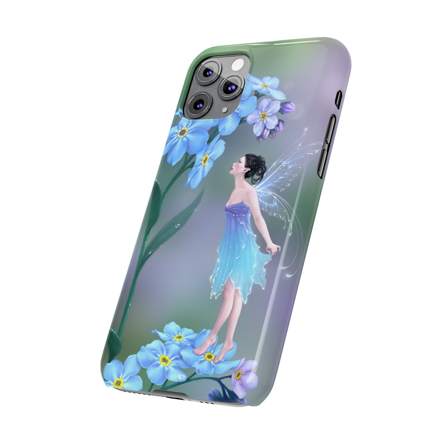 Slim Phone Case - Forget-Me-Not