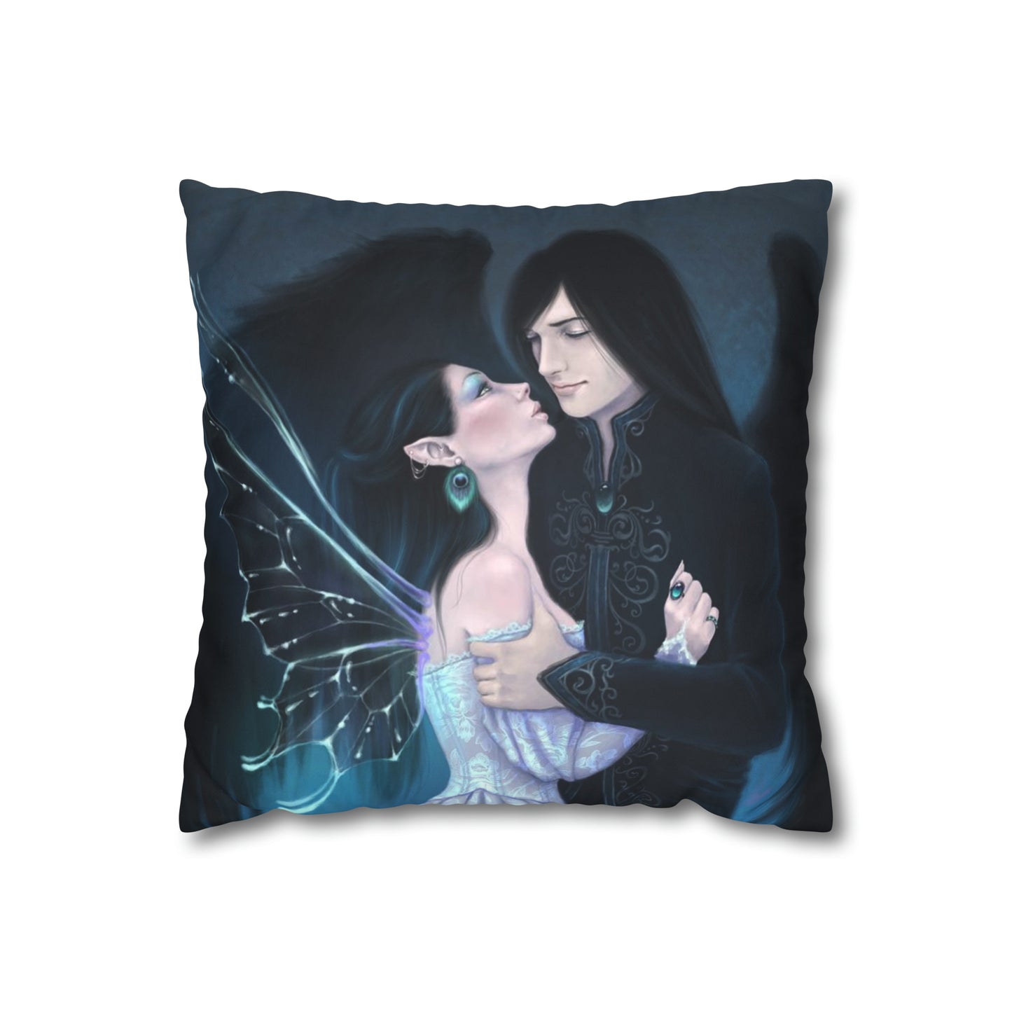 Throw Pillow Cover - Sapphire