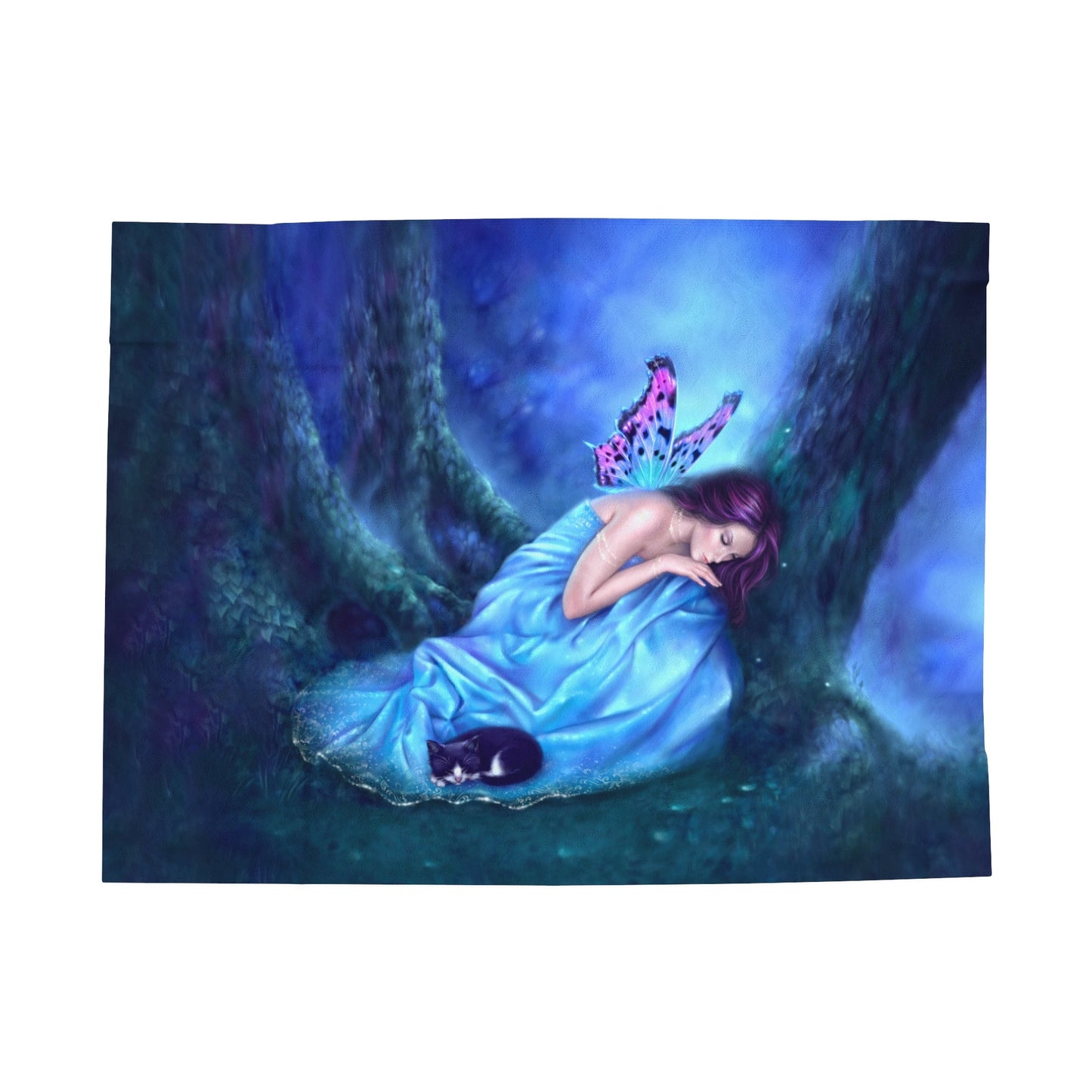 Velveteen Plush Blanket - Serenity