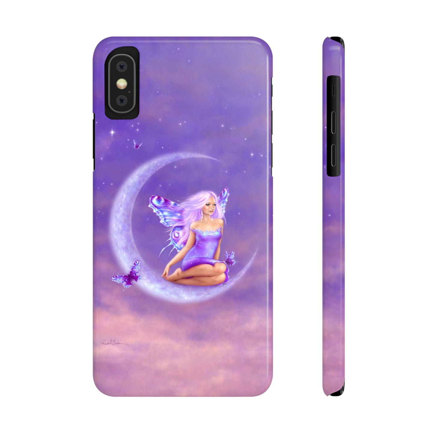 Slim Phone Case - Lavender Moon