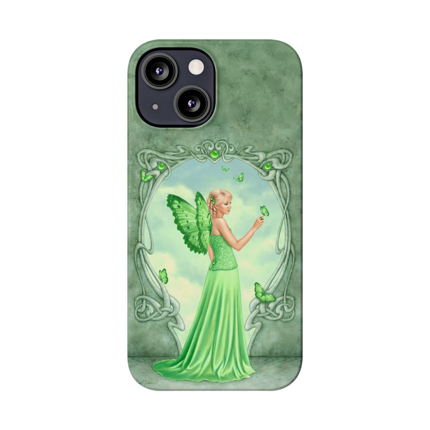 Phone Case - Peridot Birthstone Fairy