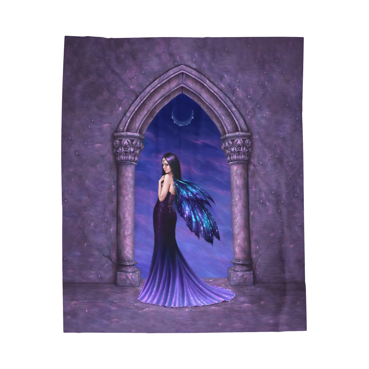 Velveteen Plush Blanket - Mystique