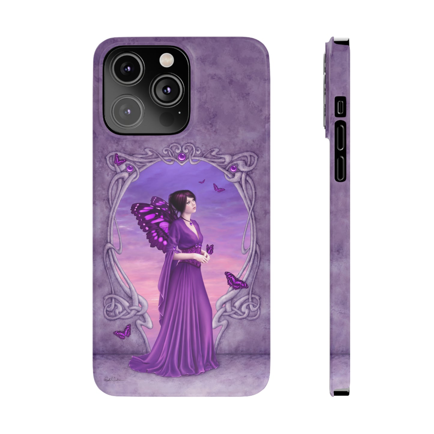 Phone Case - Amethyst Birthstone Fairy