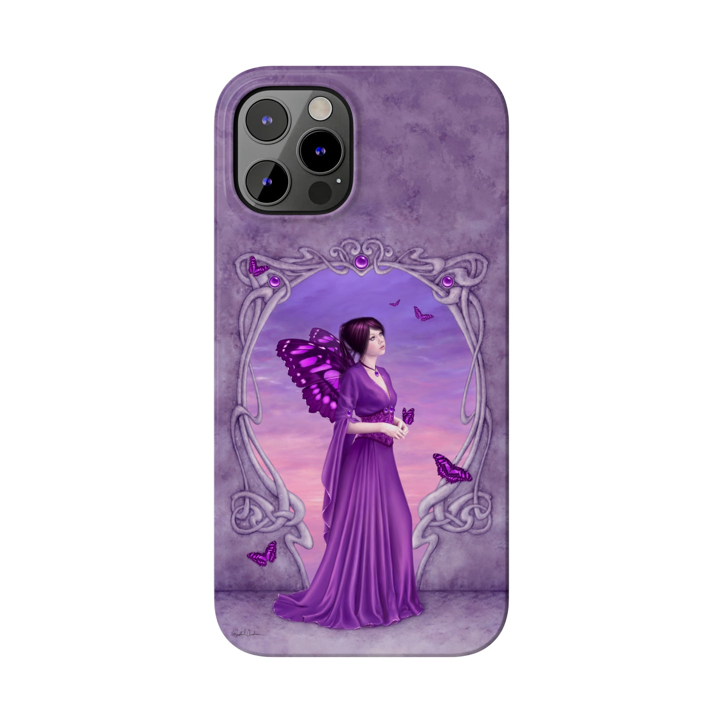 Phone Case - Amethyst Birthstone Fairy
