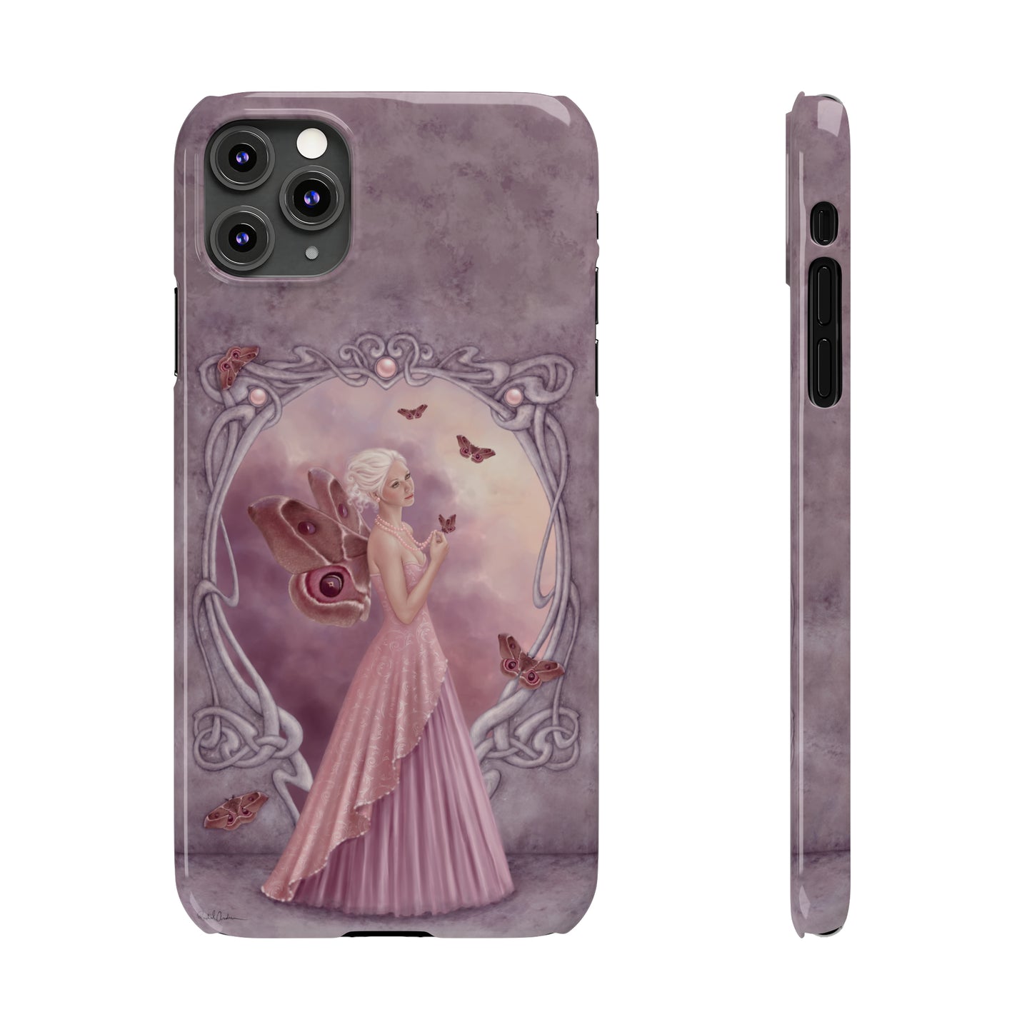 Phone Case - Pearl Birthstone Fairy